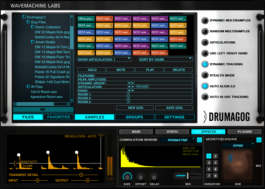 オンラインの新製品 WaveMachine Labs DRUMAGOG 5 Pro 音楽制作 www