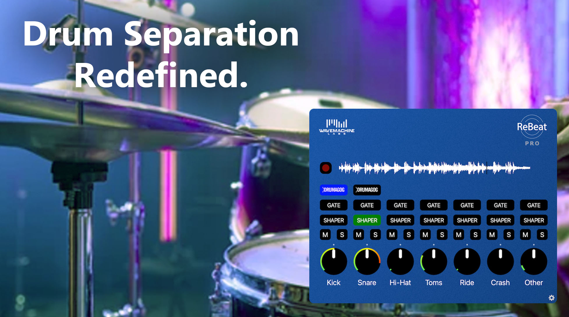 ReBeat - Drum separation redefined.