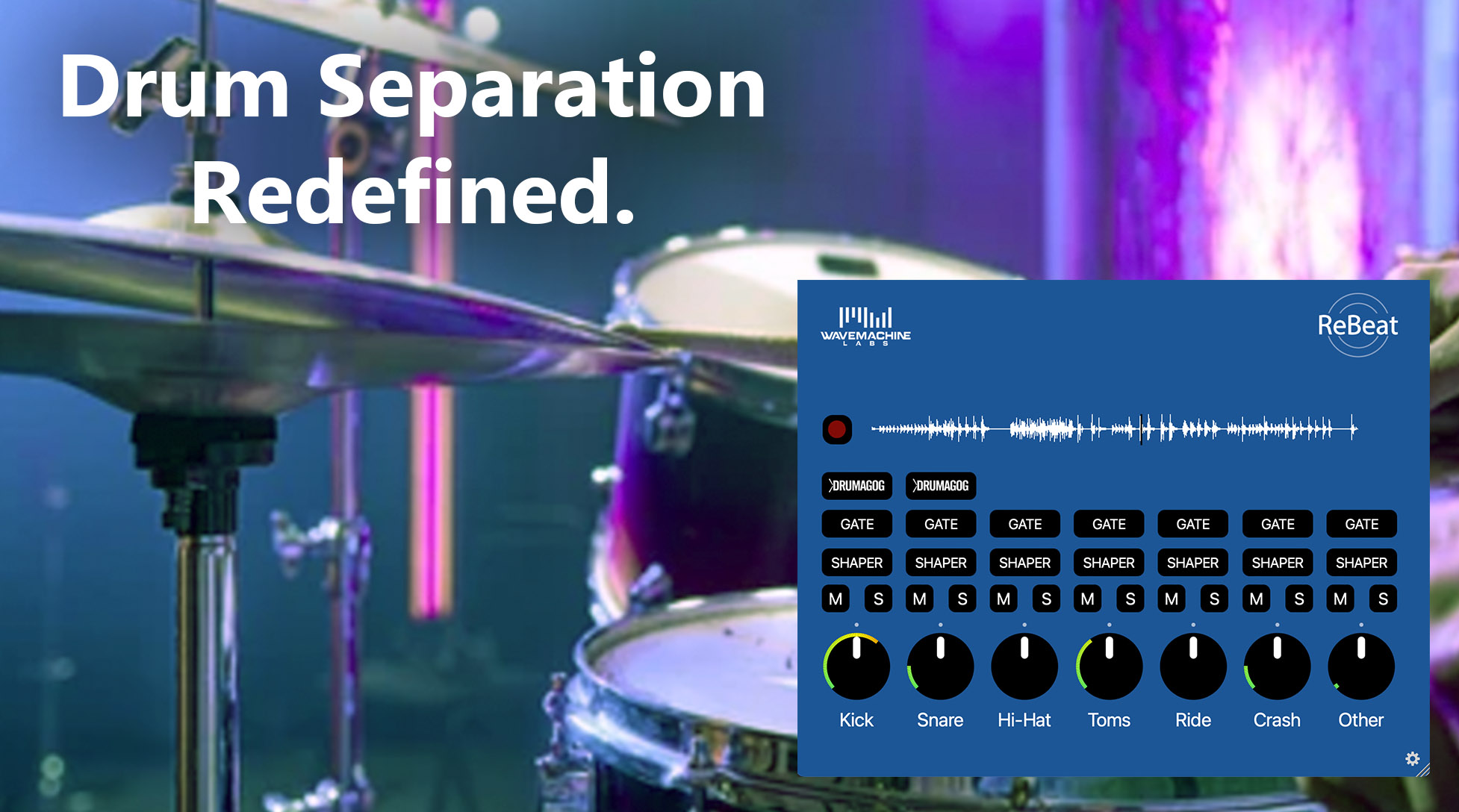 ReBeat - Drum separation redefined.